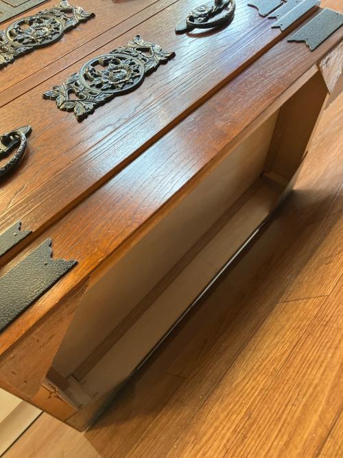 CAPIC（キャピック）時代箪笥 　和箪笥　ブラウン　1枚扉 引き出し付き