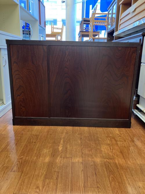 民芸箪笥　和箪笥　サイドボード ブラウン　3枚扉 引き出し付き