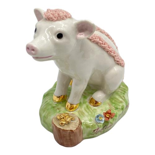 アイリッシュドレスデン (Irish Dresden) フィギュリン 2019 干支　亥（いのしし）