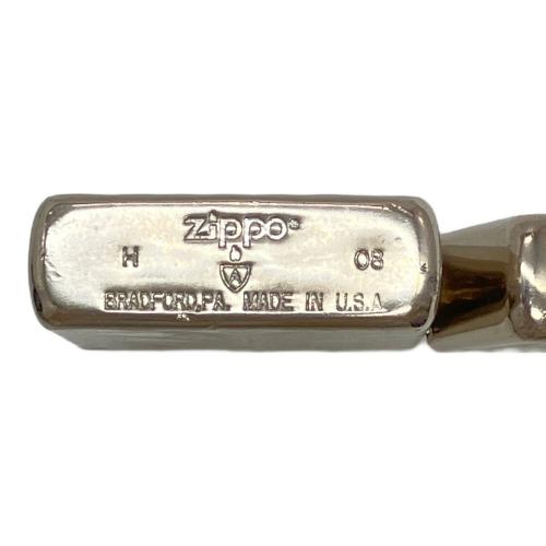 ZIPPO (ジッポ) オイルライター 2008年製 アーマーシャイニーカット/08 H