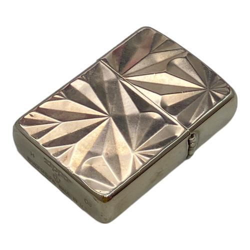 ZIPPO (ジッポ) オイルライター 2008年製 アーマーシャイニーカット/08 H