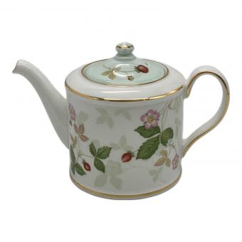 Wedgwood (ウェッジウッド) パステルスモールティーポット ワイルドストロベリー