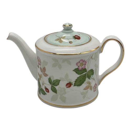 Wedgwood (ウェッジウッド) パステルスモールティーポット ワイルドストロベリー