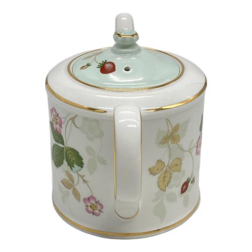 Wedgwood (ウェッジウッド) パステルスモールティーポット ワイルドストロベリー