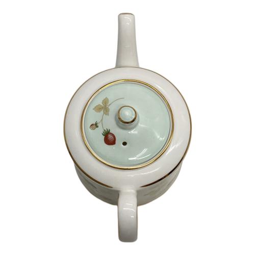 Wedgwood (ウェッジウッド) パステルスモールティーポット ワイルドストロベリー