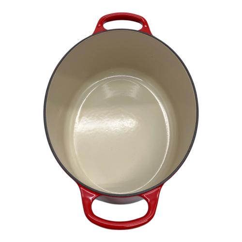 LE CREUSET (ルクルーゼ) 両手鍋 レッド ココット・オーバル　27