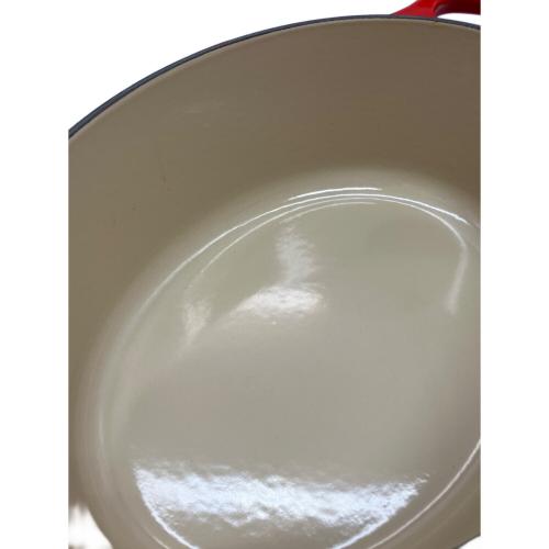 LE CREUSET (ルクルーゼ) 両手鍋 レッド ココット・オーバル　27