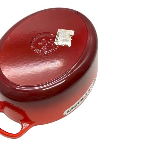 LE CREUSET (ルクルーゼ) 両手鍋 レッド ココット・オーバル　27