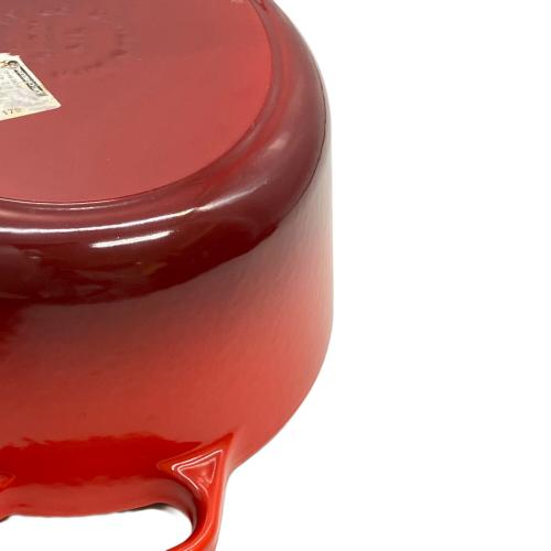 LE CREUSET (ルクルーゼ) 両手鍋 レッド ココット・オーバル　27