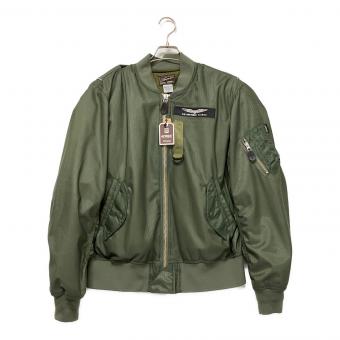 AVIREX (アヴィレックス) ライダースジャケット A2L1001 メンズ SIZE XL セージグリーン