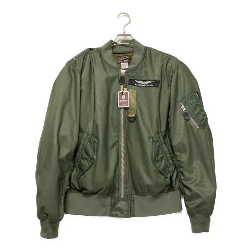 AVIREX (アヴィレックス) ライダースジャケット A2L1001 メンズ SIZE XL セージグリーン