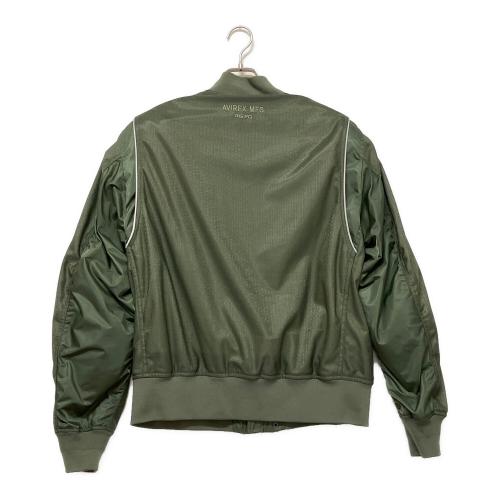 AVIREX (アヴィレックス) ライダースジャケット A2L1001 メンズ SIZE XL セージグリーン