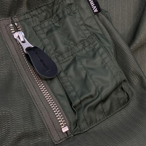 AVIREX (アヴィレックス) ライダースジャケット A2L1001 メンズ SIZE XL セージグリーン