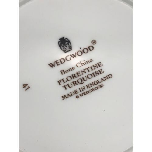 Wedgwood (ウェッジウッド) マグカップ 黒壺 フロレンティーン・ターコイズ