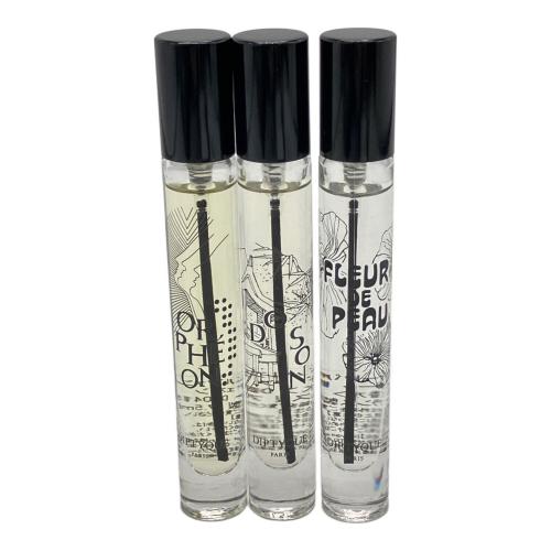 Diptyque (ディプティック) 限定版 オードパルファン 3本セット ドソン・フルールドゥポー・オルフェオン　残量80%-99%
