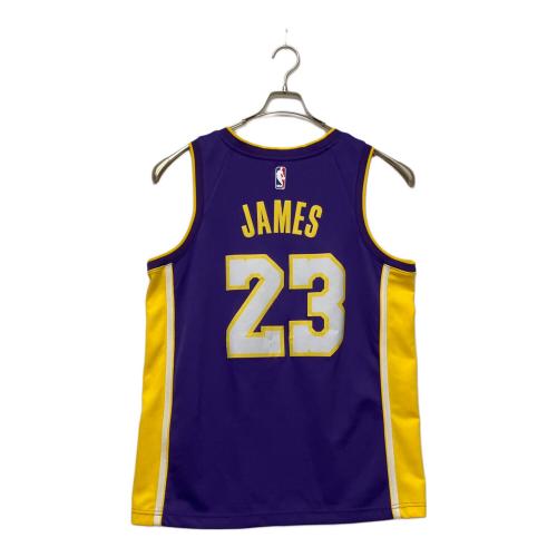 NIKE (ナイキ) レブロンジェームズ 24 ゲームシャツ ロサンゼルス・レイカーズ（ミネアポリス・レイカーズ） メンズ SIZE L パープル