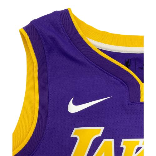 NIKE (ナイキ) レブロンジェームズ 24 ゲームシャツ ロサンゼルス・レイカーズ（ミネアポリス・レイカーズ） メンズ SIZE L パープル
