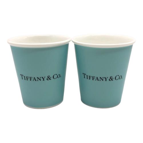 TIFFANY & Co. (ティファニー) マグカップセット　ペーパーカップ風マグ　エブリディ　オブジェクト