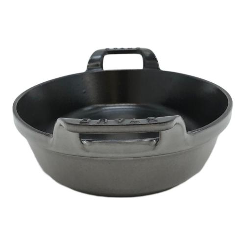 Staub (ストウブ) オーバルスタッカブルディッシュ 24㎝ ブラック