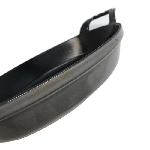 Staub (ストウブ) オーバルスタッカブルディッシュ 24㎝ ブラック