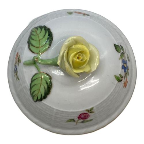 Herend (ヘレンド) コーヒーポット 花柄 ホワイト インドの華