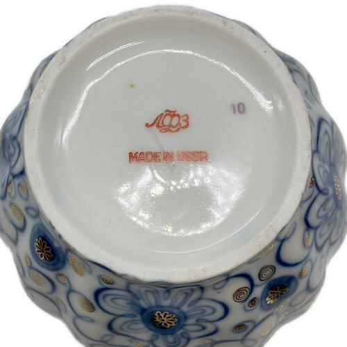 imperial porcelain (インペリアルポーセリン) ティーポット ホワイト×ブルー Bindweed