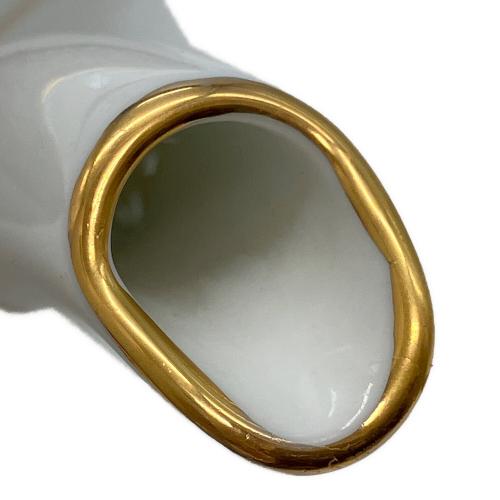 Noritake (ノリタケ) ティーポット ホワイト×レッド ゴールドメア
