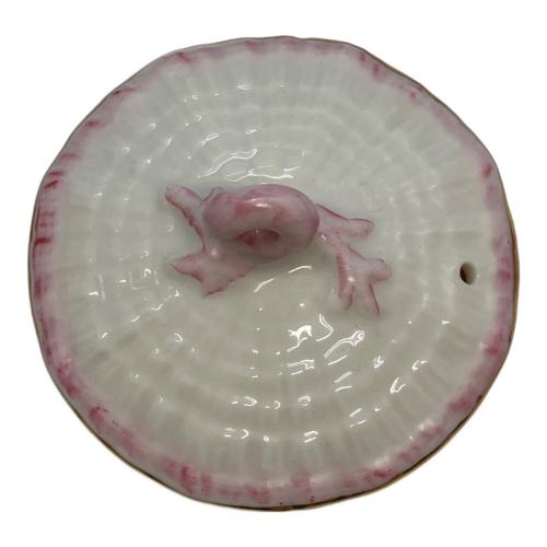BELLEEK（ベリーク） ティーポット ホワイト×ピンク ネプチューン
