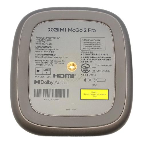 XGIMI (エクスジミー) XGIMI MoGo 2 Pro XK04T