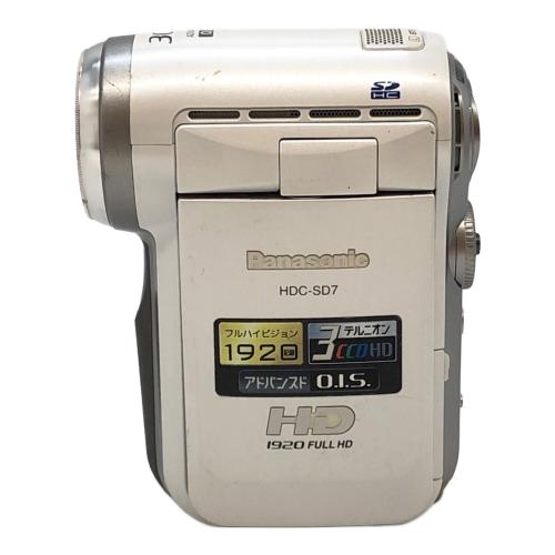Panasonic (パナソニック) ビデオカメラ HDC-SD7 ※年数経過の為ジャンク品として