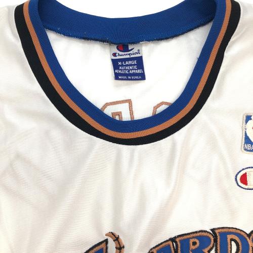 Champion (チャンピオン) ゲームシャツ NBA Wizards Michael Jordan メンズ SIZE XL ホワイト×ブルー