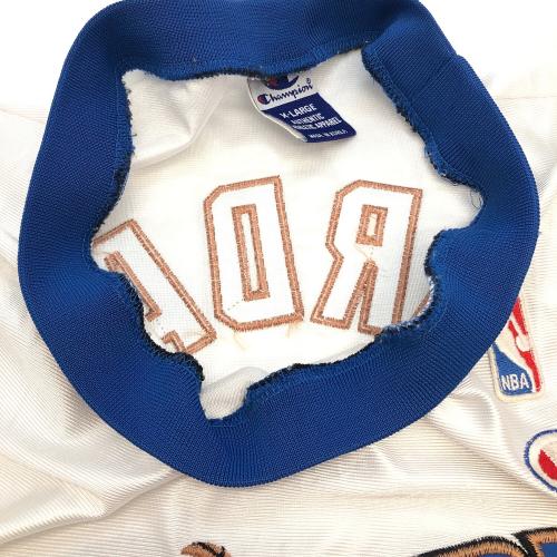 Champion (チャンピオン) ゲームシャツ NBA Wizards Michael Jordan メンズ SIZE XL ホワイト×ブルー