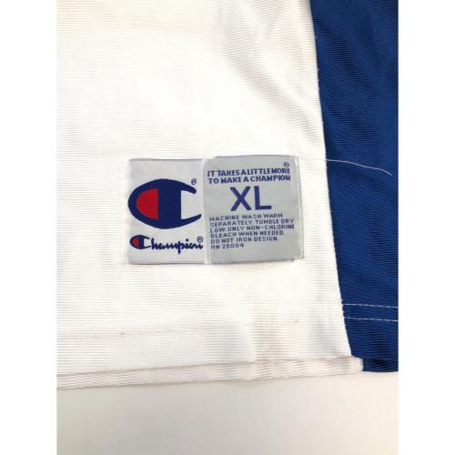 Champion (チャンピオン) ゲームシャツ NBA Wizards Michael Jordan メンズ SIZE XL ホワイト×ブルー
