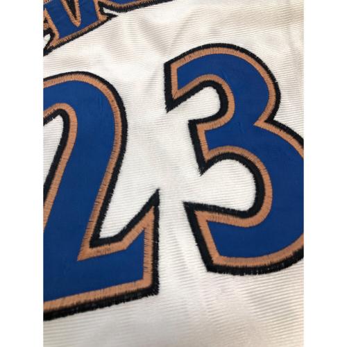Champion (チャンピオン) ゲームシャツ NBA Wizards Michael Jordan メンズ SIZE XL ホワイト×ブルー