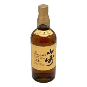 サントリー 山崎 ジャパニーズウィスキー 12年 ラベル剥がれ有 700ml
