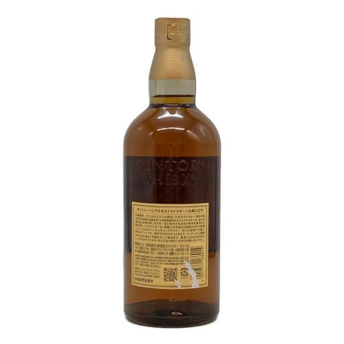 サントリー 山崎 ジャパニーズウィスキー 12年 ラベル剥がれ有 700ml