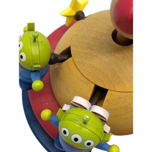 WONDER FULL LIFE（ワンダフルライフ）オルゴール Disney/Pixar 君はともだち　トイストーリー　リトル・グリーン・メン　木製からくりオルゴール　