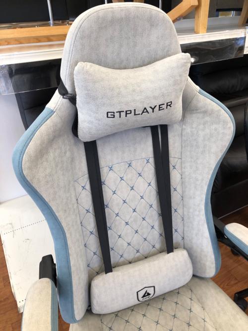 GTPLAYER (ジーティープレイヤー) ゲーミングチェア グレー