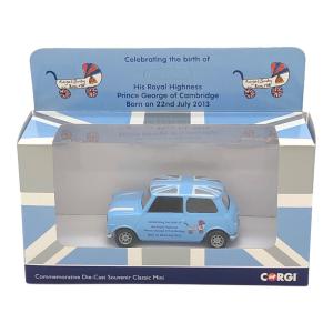 CORGI (コーギ) CLASSIC MINI COOPER モデルカー ジョージ王子誕生記念モデル