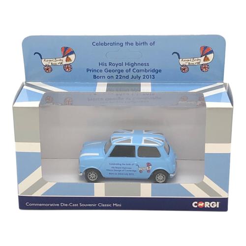 CORGI (コーギ) CLASSIC MINI COOPER モデルカー ジョージ王子誕生記念モデル