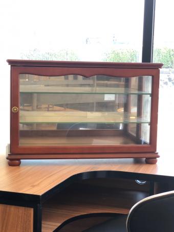 塩川光明堂 (シオカワコウメイドウ) 背面ミラーコレクションケース 200Y-A ブラウン
