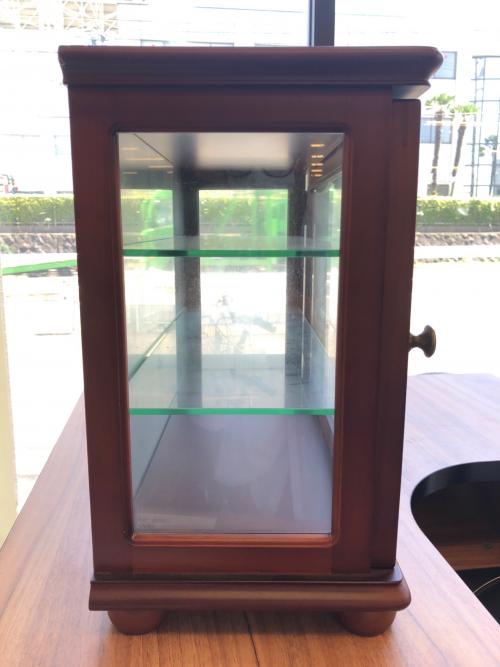 塩川光明堂 (シオカワコウメイドウ) 背面ミラーコレクションケース 200Y-A ブラウン