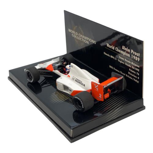 MINICHAMPS (ミニチャンプス) マクラーレン ホンダ MP4/5 アラン・ピロスト 1989年ワールドチャンピオン モデルカー 1/43スケール