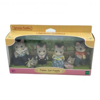 EPOCH (エポック) Fisher Cat Family シルバニアファミリー 海外版　グレーシマネコファミリー