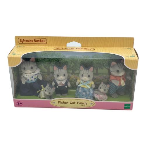 EPOCH (エポック) Fisher Cat Family シルバニアファミリー 海外版　グレーシマネコファミリー