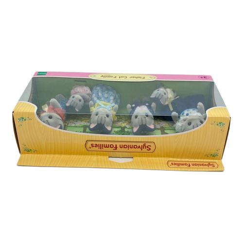 EPOCH (エポック) Fisher Cat Family シルバニアファミリー 海外版　グレーシマネコファミリー