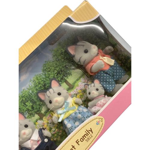 EPOCH (エポック) Fisher Cat Family シルバニアファミリー 海外版　グレーシマネコファミリー