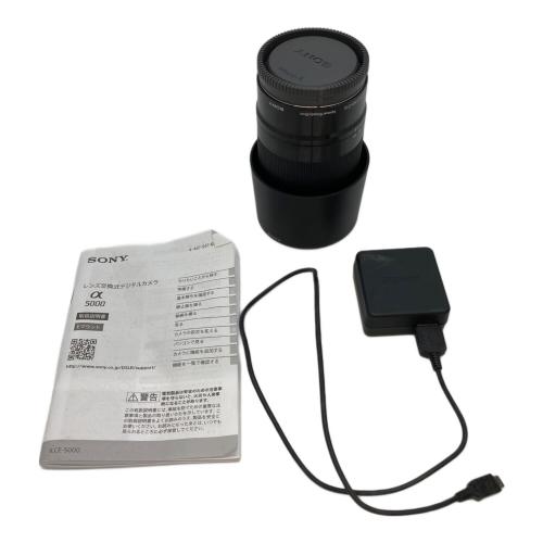 SONY (ソニー) ミラーレス一眼カメラ ILCE-5000 ズームレンズ（クモリ・カビ有り）付