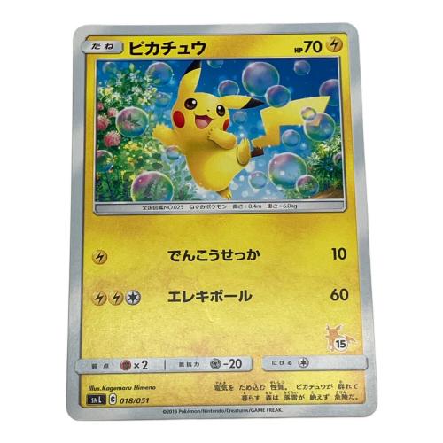 ピカチュウ ポケモンカード　ファミリーポケモンカードゲーム　018/051