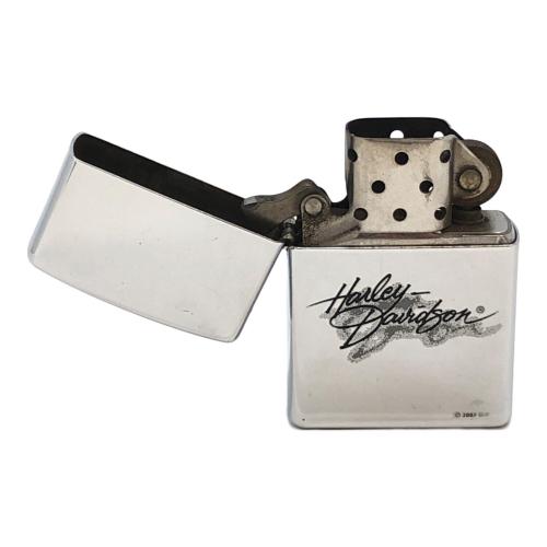 ZIPPO (ジッポ) オイルライター 2002年製 USA製 ハーレーダビットソン ケース付